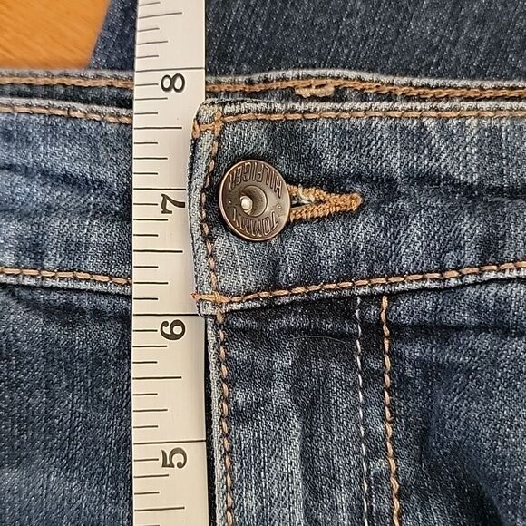Tommy Hilfiger Freedom bootcut blue denim jeans Size 6S - Picture 12 of 13